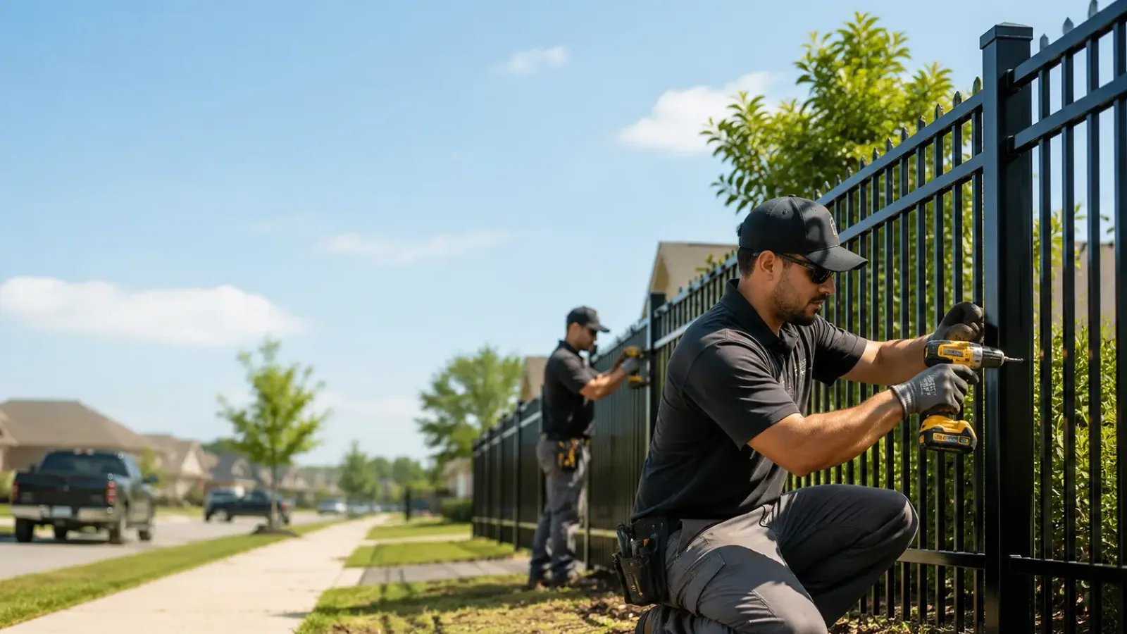 Metal Fence Installation in Silverton, TX